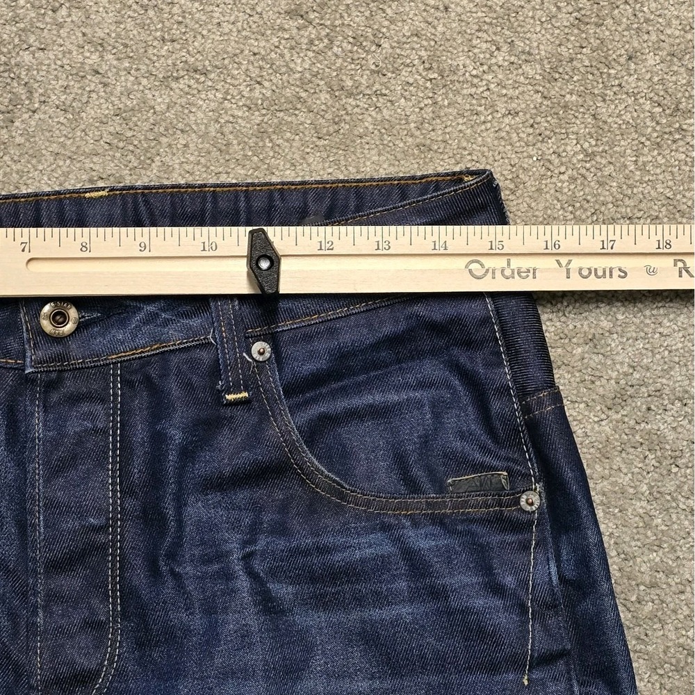G Star Raw Mens Arc 3D Slim Denim Pants Jeans Size 30x32 Dark Wash - Picture 12 of 16
